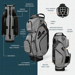 Big Rig - Heather Grey - Cart Bag